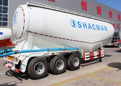 3 Axles 50cbm 60 ton dry powder cement bulker trailer