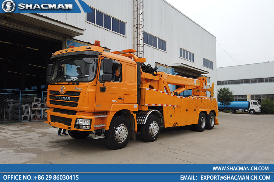 30ton wrecker tow truck 10 wheels 6x4 380hp from Shacman