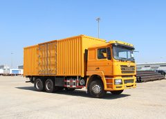 Shacman F3000 6x4 300hp Steel Box Truck with Cummins Engine