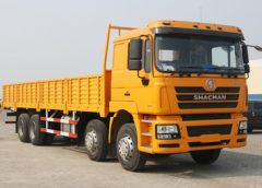 Shacman F3000 8X4 340HP Flatbed Truck with sides wall