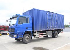 Shacman L3000 4x2 Steel Box Truck with Cummins engine