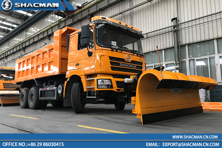 Shacman 6X4 Snow Sweeper