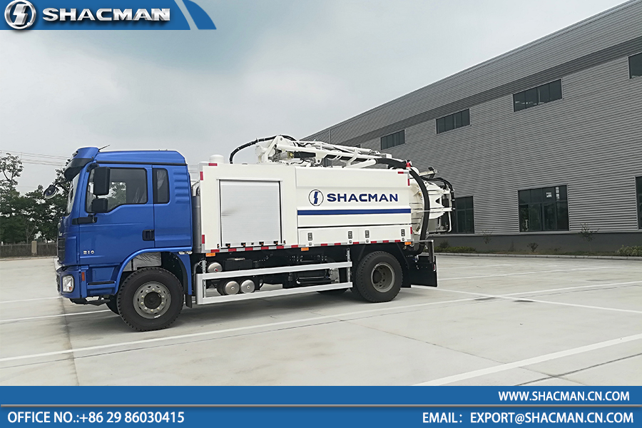 Shacman L3000 Multi-functional Dredge Suction Truck